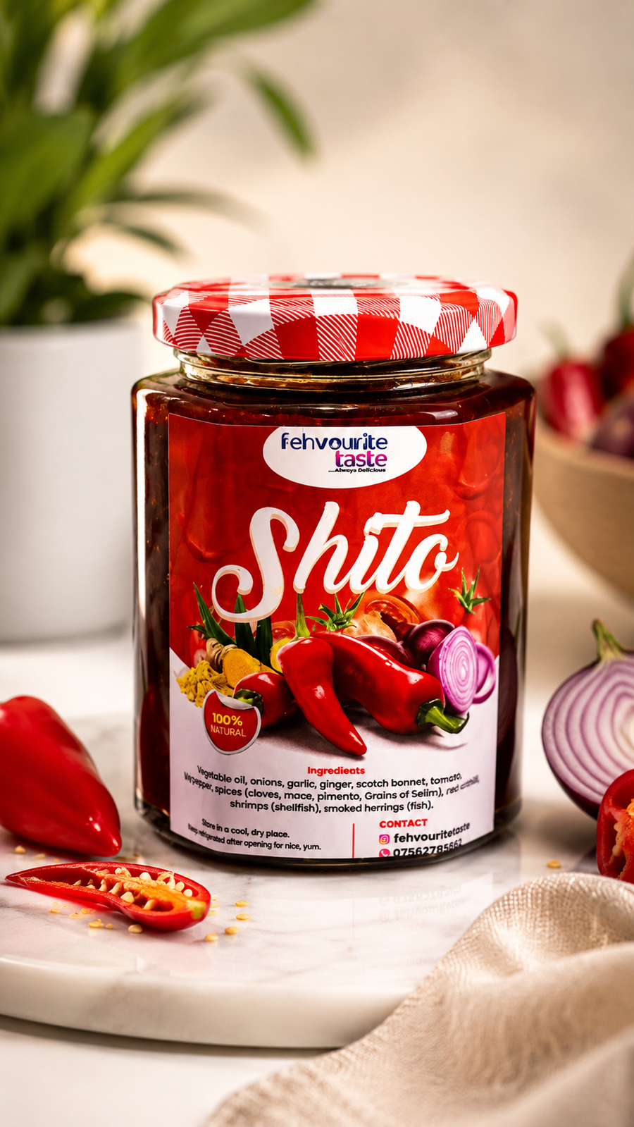 Authentic Shito pepper
