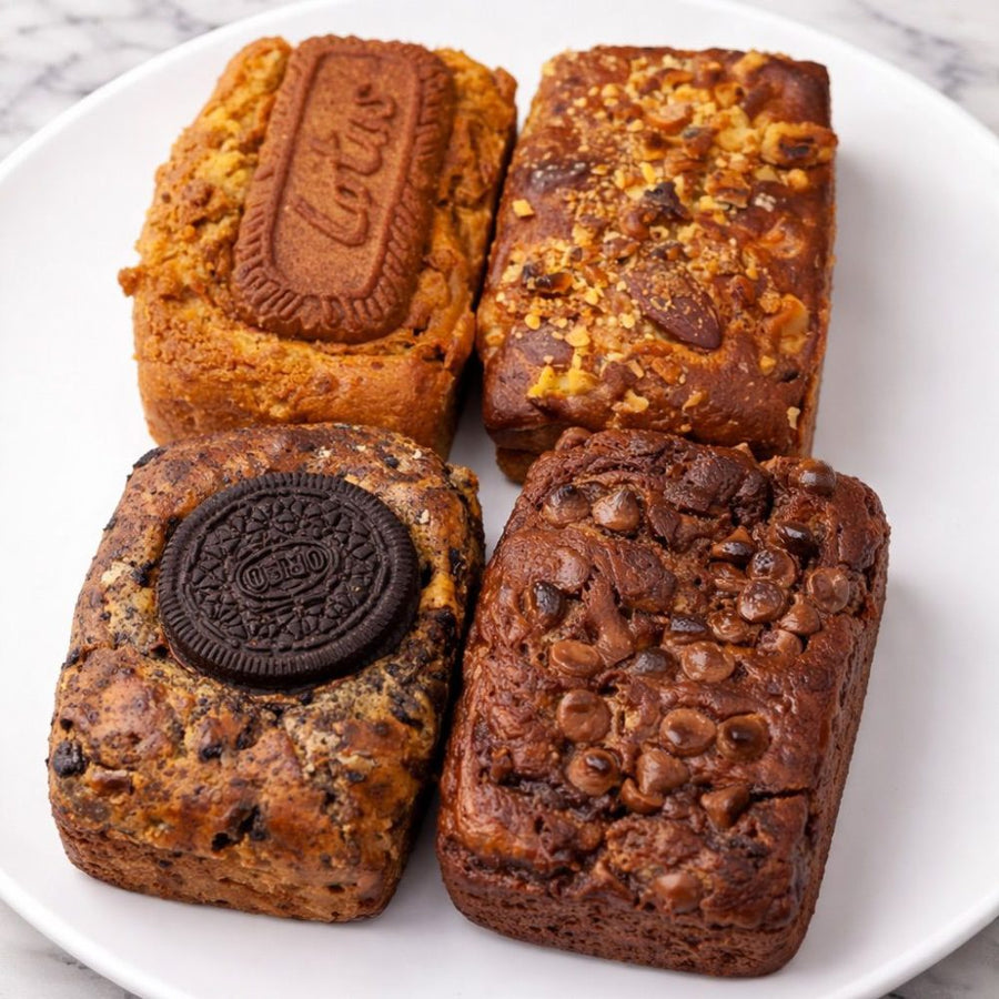 4 mini Banana Bread