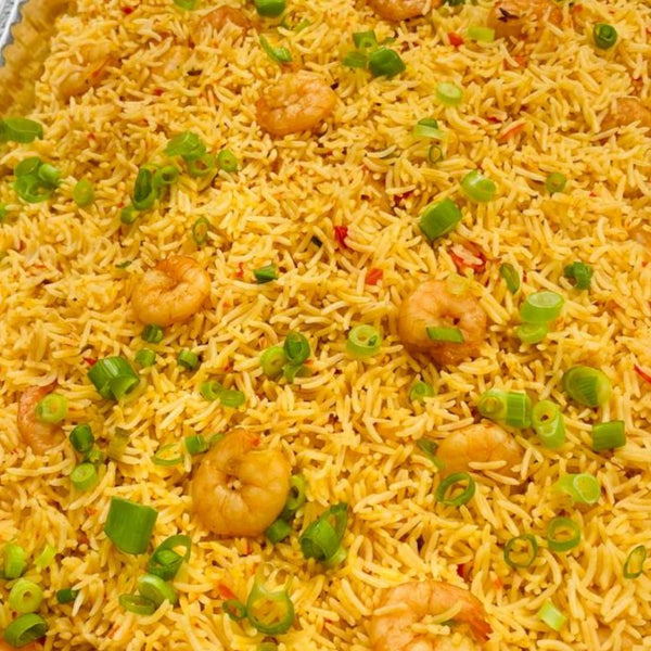 Coconut Rice with Prawns