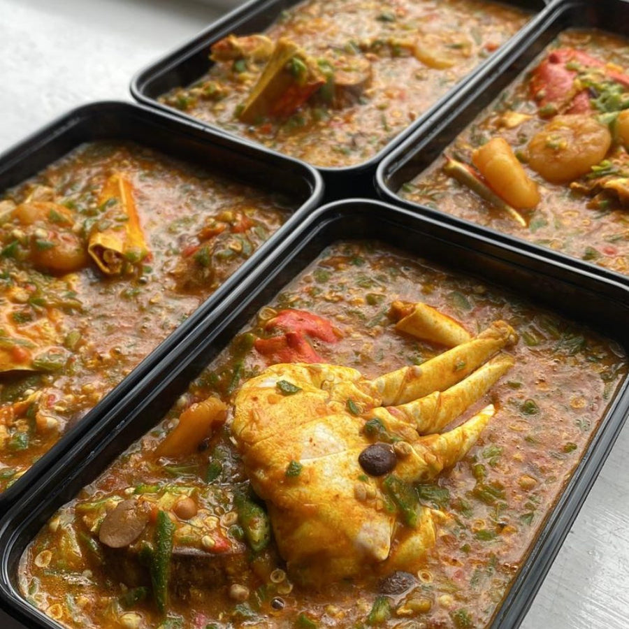 Okro Soup (Seafood)