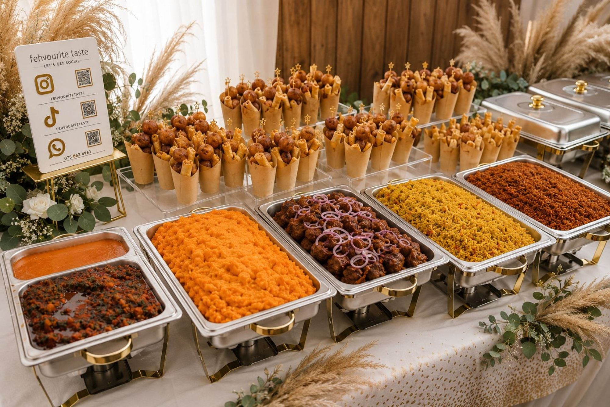 Fehvourite Taste catering buffet
